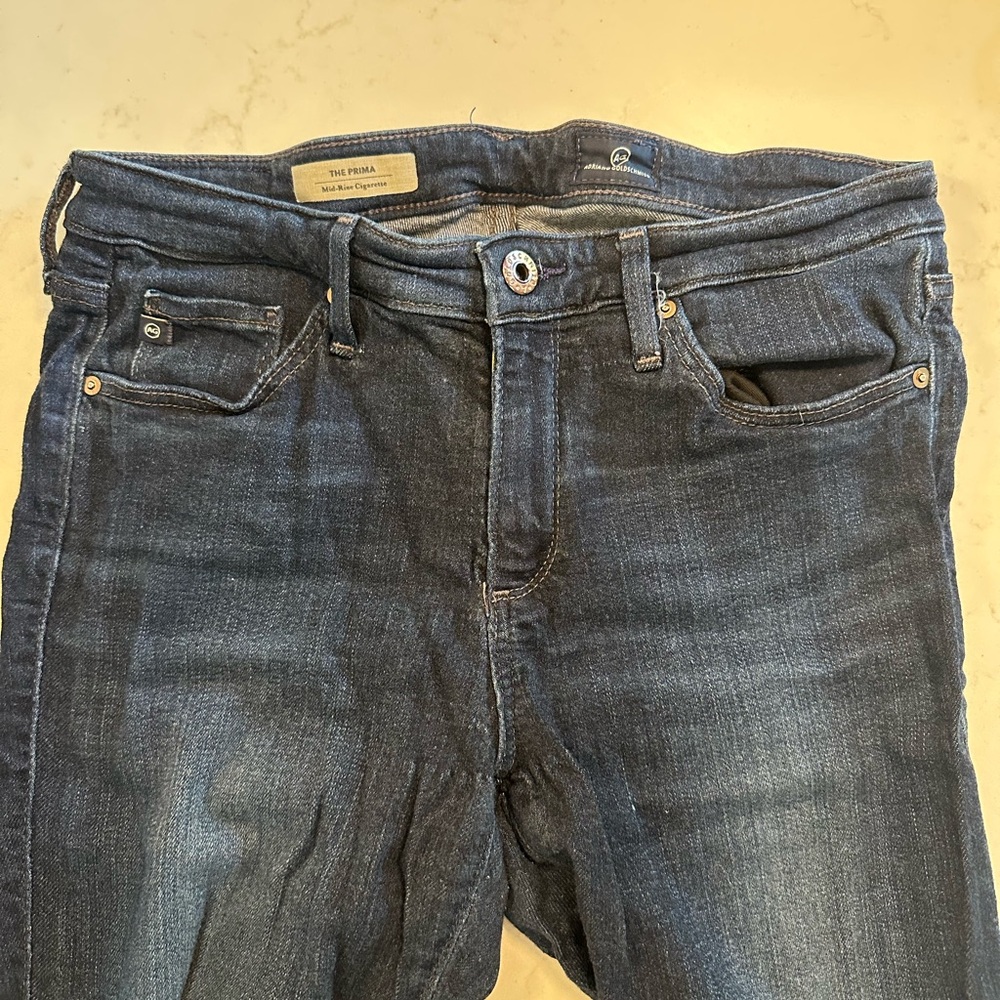 AG Adriano Goldschmied Dark Blue Slim Jeans